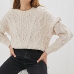 Джемпер с сетчатой вставкой Red Valentino