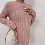 Вяжем красивый джемпер