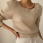 Симпатичный снуд спицами