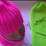 Варежки с пальцем индийским клином