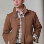 Мужской джемпер с узором