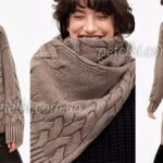 Очень красивый узор для пуловера