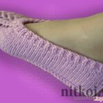 Красивый и простой ажурный узор спицами